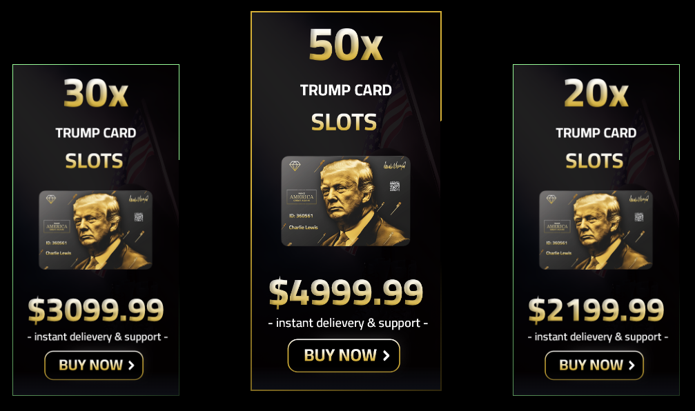 trumpcard price